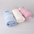 Китай 100% Хлопчатобумажная ткань Обычный цветной муслин Swaddle Wholesale Baby Blanket